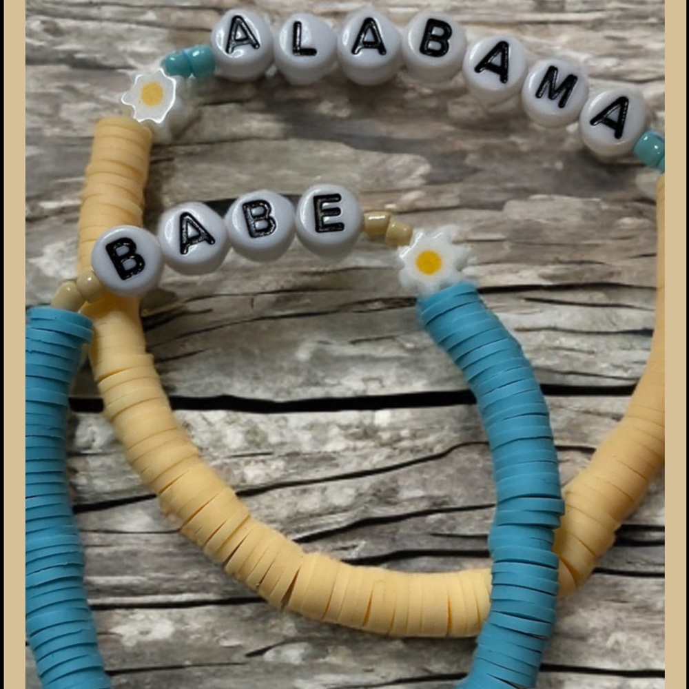 Alabama Babe bracelet set ( New Handmade )